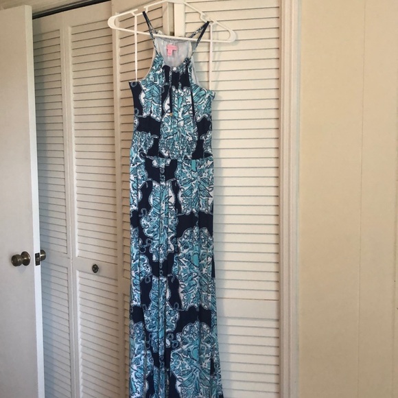 Lilly Pulitzer Dresses & Skirts - Lilly Pulitzer racerback maxi dress